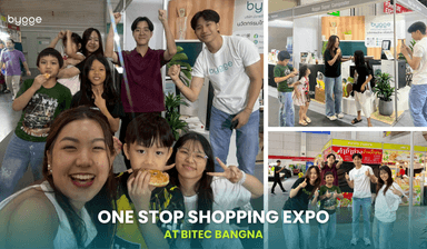 Bygge โชว์ไลฟ์สไตล์รักษ์โลกในงาน One Stop Shopping Expo